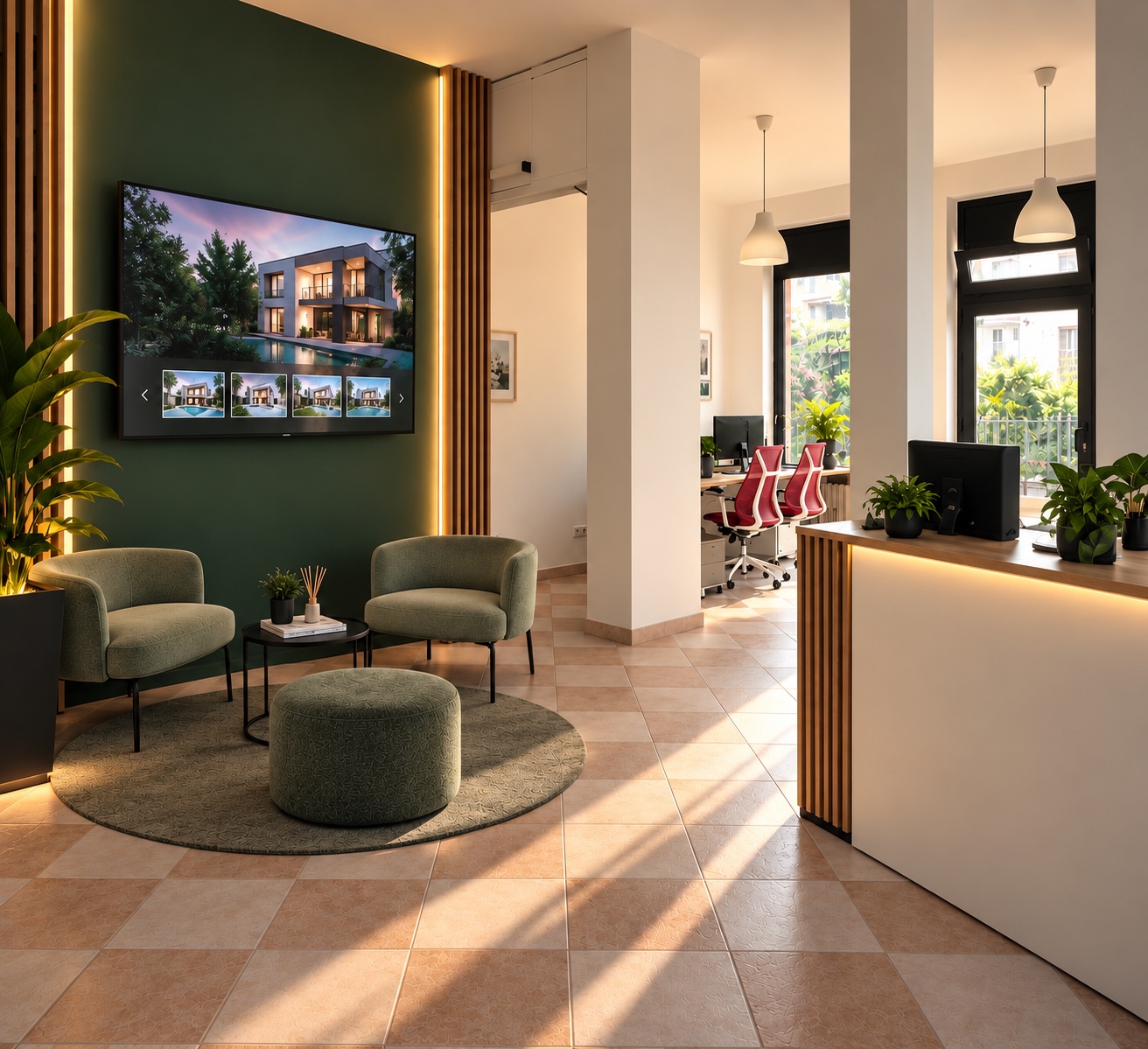 Ambiente interno dell’ufficio IFG